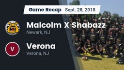 Recap: Malcolm X Shabazz   vs. Verona  2018