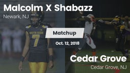 Matchup: Shabazz vs. Cedar Grove  2018