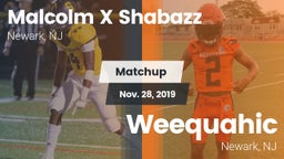 Matchup: Shabazz vs. Weequahic  2019