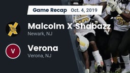 Recap: Malcolm X Shabazz   vs. Verona  2019