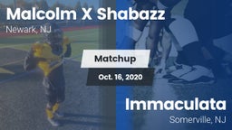 Matchup: Shabazz vs. Immaculata  2020