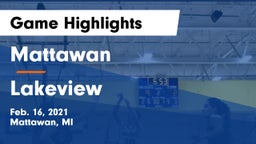 Mattawan  vs Lakeview  Game Highlights - Feb. 16, 2021