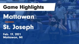 Mattawan  vs St. Joseph  Game Highlights - Feb. 19, 2021