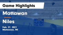 Mattawan  vs Niles  Game Highlights - Feb. 27, 2021
