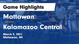 Mattawan  vs Kalamazoo Central  Game Highlights - March 5, 2021