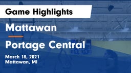 Mattawan  vs Portage Central  Game Highlights - March 18, 2021