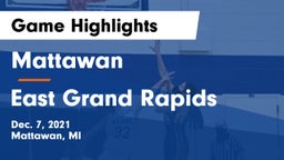 Mattawan  vs East Grand Rapids  Game Highlights - Dec. 7, 2021