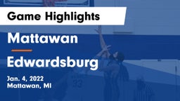 Mattawan  vs Edwardsburg  Game Highlights - Jan. 4, 2022