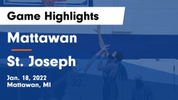 Mattawan  vs St. Joseph  Game Highlights - Jan. 18, 2022