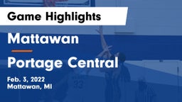 Mattawan  vs Portage Central  Game Highlights - Feb. 3, 2022