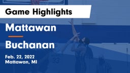Mattawan  vs Buchanan  Game Highlights - Feb. 22, 2022