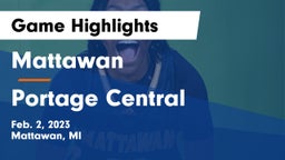 Mattawan  vs Portage Central  Game Highlights - Feb. 2, 2023