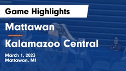 Mattawan  vs Kalamazoo Central  Game Highlights - March 1, 2023
