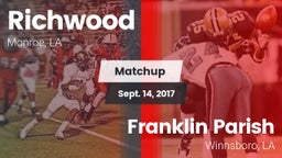 Matchup: Richwood  vs. Franklin Parish  2017