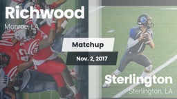 Matchup: Richwood  vs. Sterlington  2017