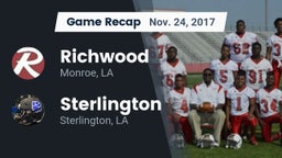 Recap: Richwood  vs. Sterlington  2017