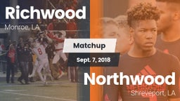 Matchup: Richwood  vs. Northwood  2018