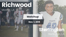 Matchup: Richwood  vs. Sterlington  2018