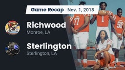 Recap: Richwood  vs. Sterlington  2018