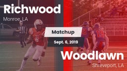 Matchup: Richwood  vs. Woodlawn  2019