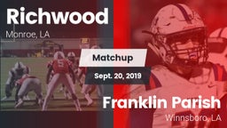 Matchup: Richwood  vs. Franklin Parish  2019