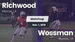 Matchup: Richwood  vs. Wossman  2019