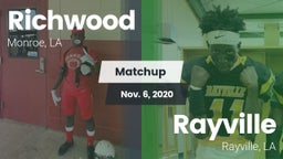 Matchup: Richwood  vs. Rayville  2020