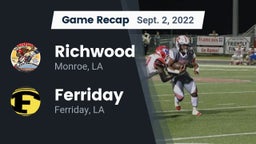 Recap: Richwood  vs. Ferriday  2022