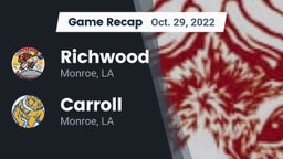 Recap: Richwood  vs. Carroll  2022