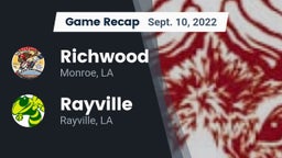 Recap: Richwood  vs. Rayville  2022