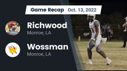 Recap: Richwood  vs. Wossman  2022