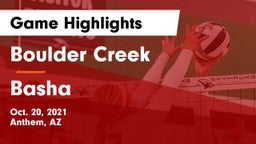 Boulder Creek  vs Basha  Game Highlights - Oct. 20, 2021