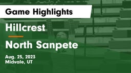 Hillcrest   vs North Sanpete  Game Highlights - Aug. 25, 2023
