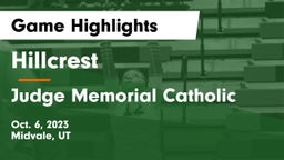 Hillcrest   vs Judge Memorial Catholic  Game Highlights - Oct. 6, 2023