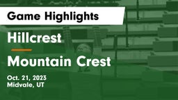 Hillcrest   vs Mountain Crest  Game Highlights - Oct. 21, 2023