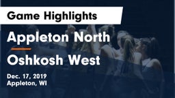 Appleton North  vs Oshkosh West  Game Highlights - Dec. 17, 2019