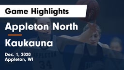 Appleton North  vs Kaukauna  Game Highlights - Dec. 1, 2020