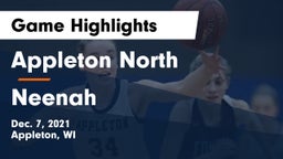 Appleton North  vs Neenah  Game Highlights - Dec. 7, 2021