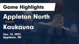 Appleton North  vs Kaukauna  Game Highlights - Jan. 14, 2022