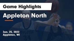 Appleton North  Game Highlights - Jan. 25, 2022