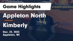 Appleton North  vs Kimberly  Game Highlights - Dec. 22, 2023