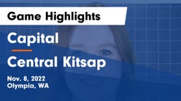 Capital  vs Central Kitsap  Game Highlights - Nov. 8, 2022
