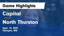 Capital  vs North Thurston Game Highlights - Sept. 14, 2023