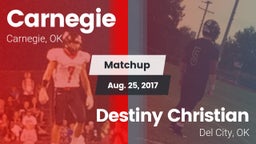 Matchup: Carnegie  vs. Destiny Christian  2017