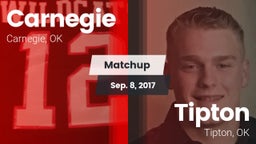 Matchup: Carnegie  vs. Tipton  2017