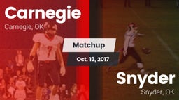 Matchup: Carnegie  vs. Snyder  2017