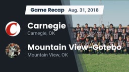 Recap: Carnegie  vs. Mountain View-Gotebo  2018