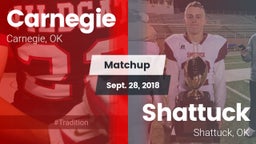 Matchup: Carnegie  vs. Shattuck  2018