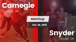Matchup: Carnegie  vs. Snyder  2018