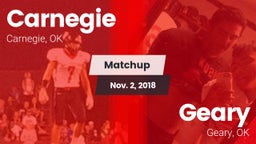 Matchup: Carnegie  vs. Geary  2018